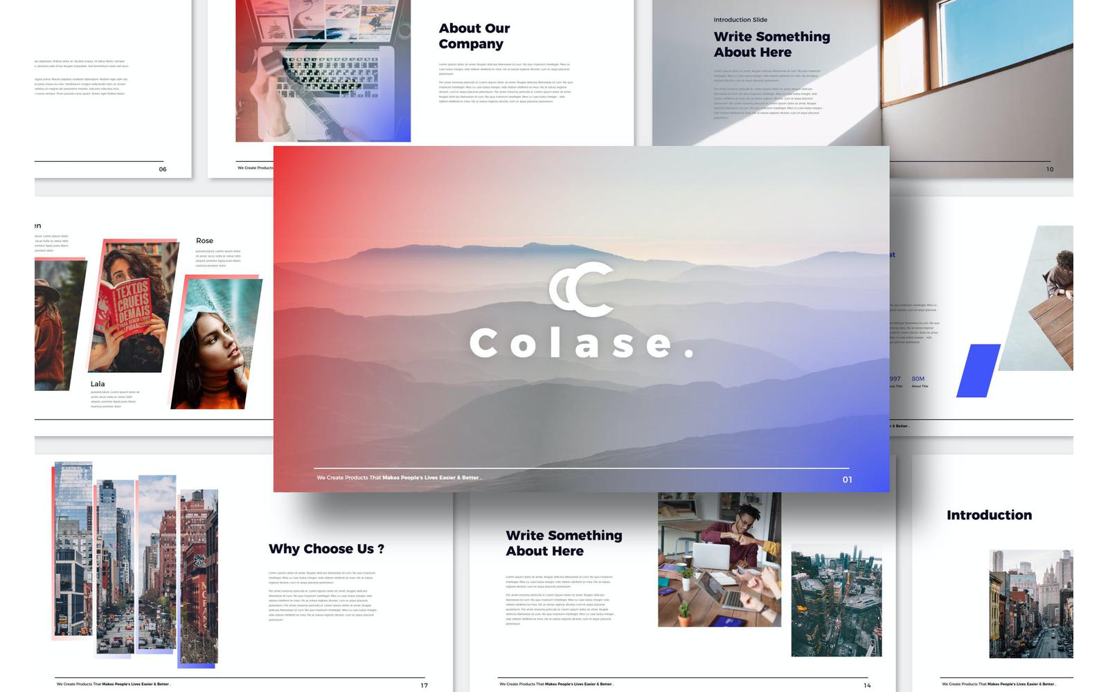 Colase PowerPoint Presentation Template