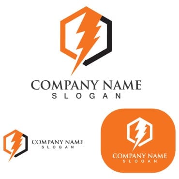 Power Lightning Logo Templates 241853