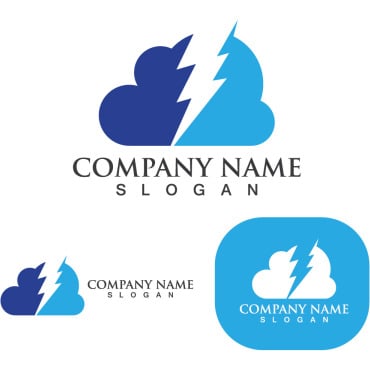 Power Lightning Logo Templates 241855