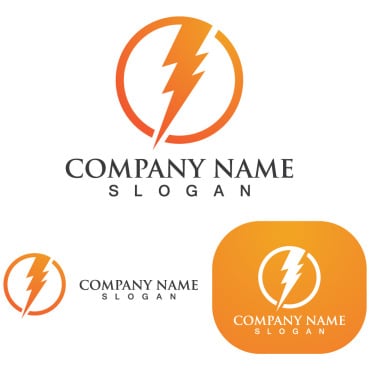 Power Lightning Logo Templates 241857