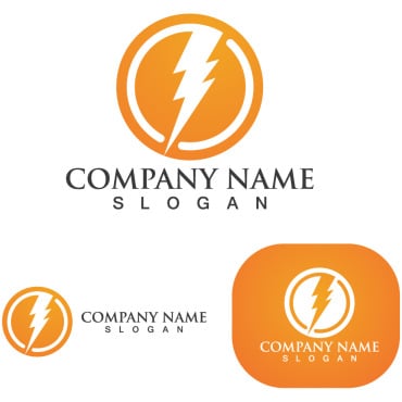 Power Lightning Logo Templates 241858