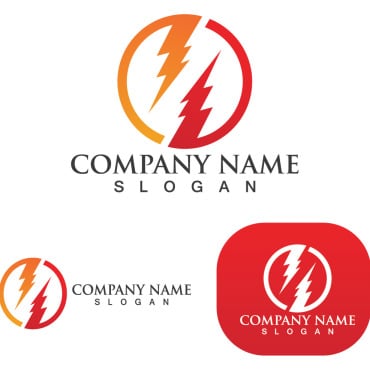 Power Lightning Logo Templates 241859