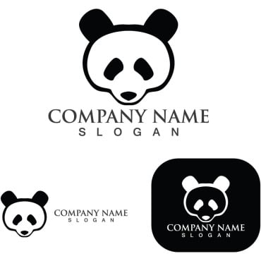 Panda Head Logo Templates 241883