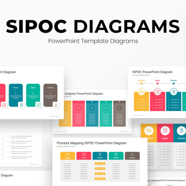 Sipoc Diagram PowerPoint Templates 241944