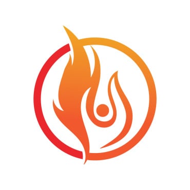 Fire Symbol Logo Templates 242060