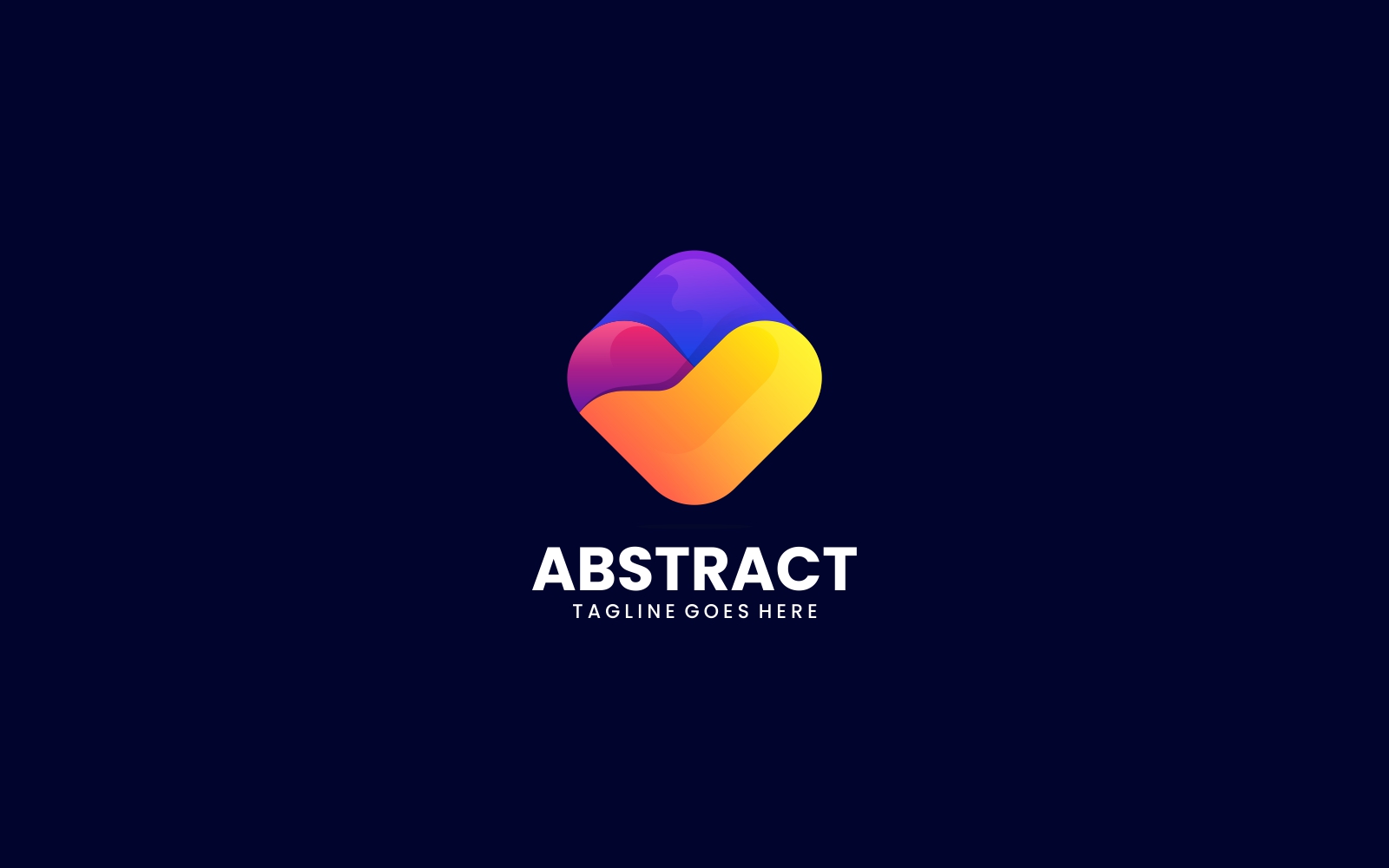 Abstract Square Colorful Logo