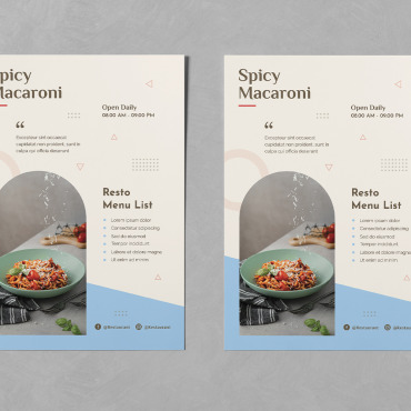 Food Menu Corporate Identity 242656