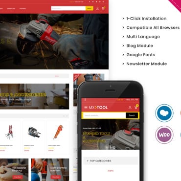 Auto Accessories WooCommerce Themes 242830
