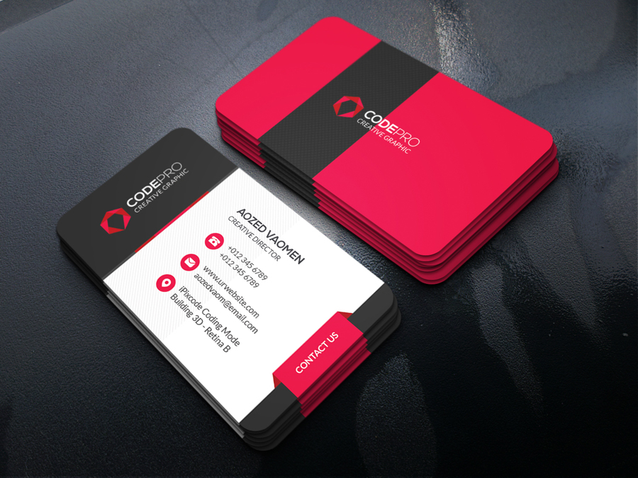 Clean Business Card Template - 05
