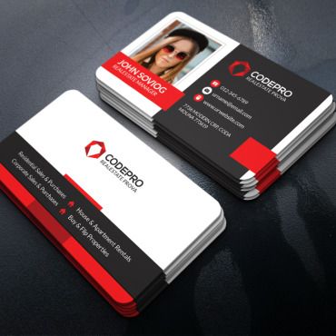 Corporate Visiting Corporate Identity 243089