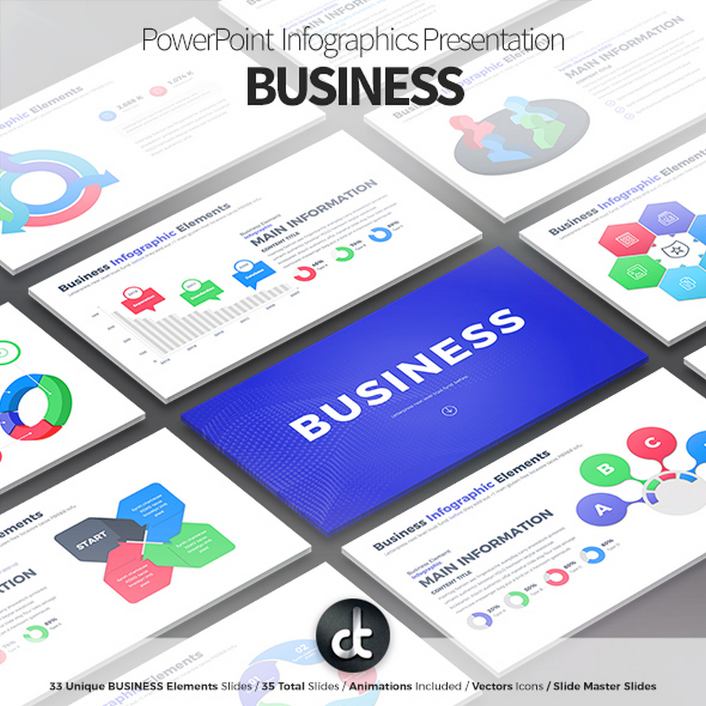 Business Infographics - PowerPoint Presentation