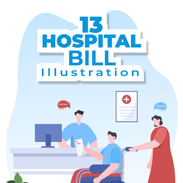 Hospital Payment Illustrations Templates 243168