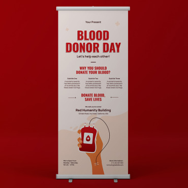 Blood Donor Corporate Identity 243171