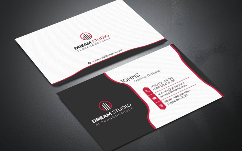 Business Card Templates Corporate Identity Template v.36