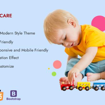 Child Care Responsive Website Templates 243243