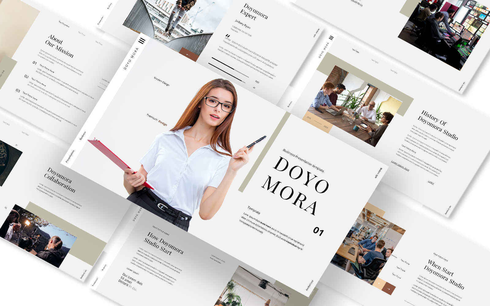 Doyomora Business Powerpoint Template