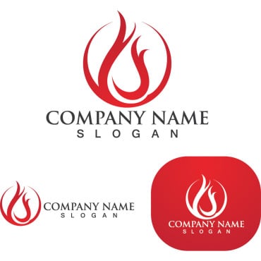 Fire Abstract Logo Templates 243465