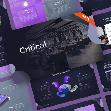 Business Chart PowerPoint Templates 243602