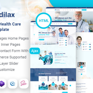 Dental Doctor Responsive Website Templates 243681