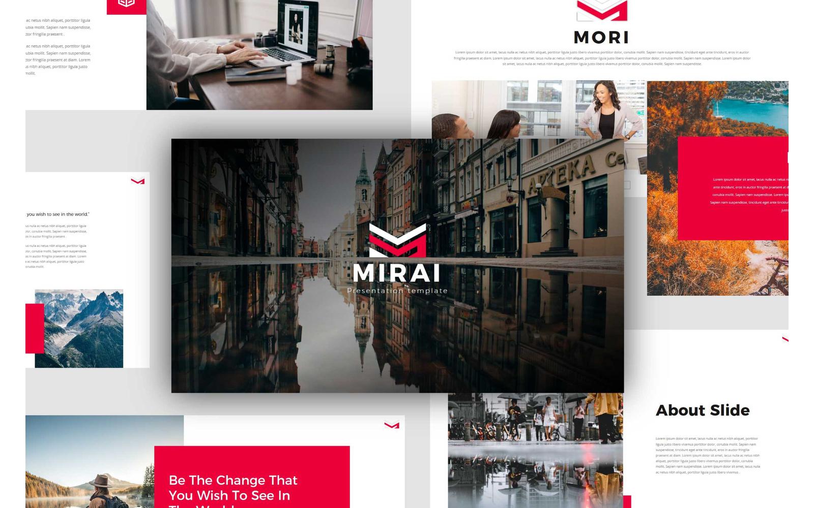 Mirai PowerPoint Presentation Template