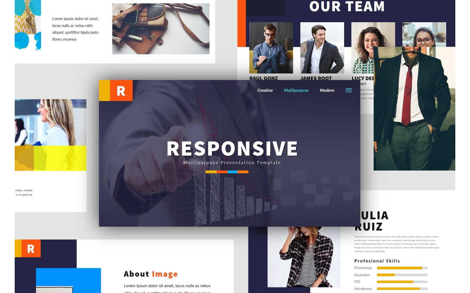 Responsive PowerPoint Presentation Template