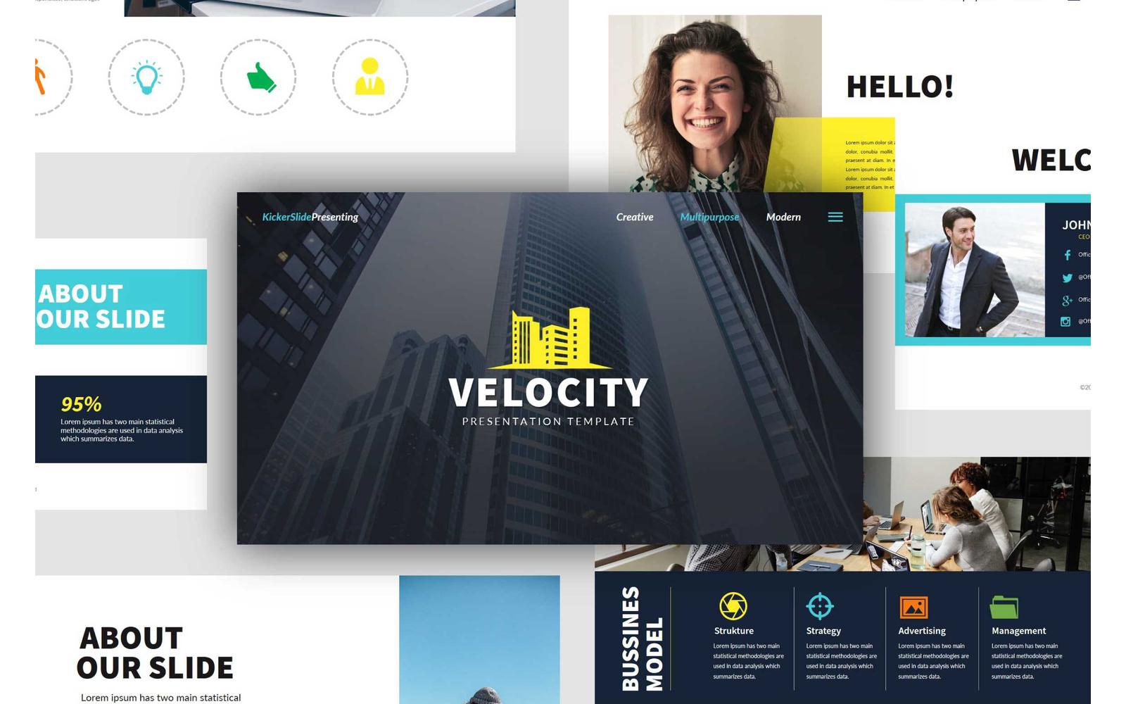 Velocity PowerPoint Presentation Template