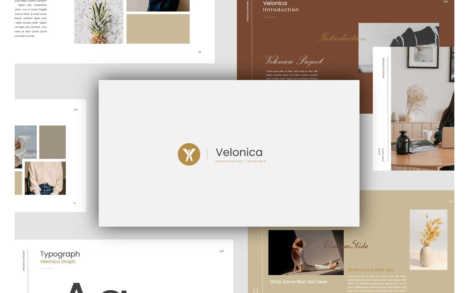 Velonica PowerPoint Presentation Template