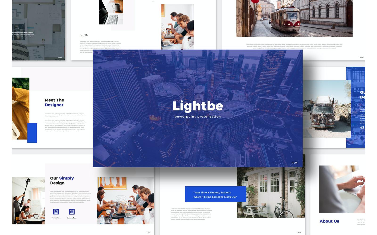 Lightbe PowerPoint Presentation Template