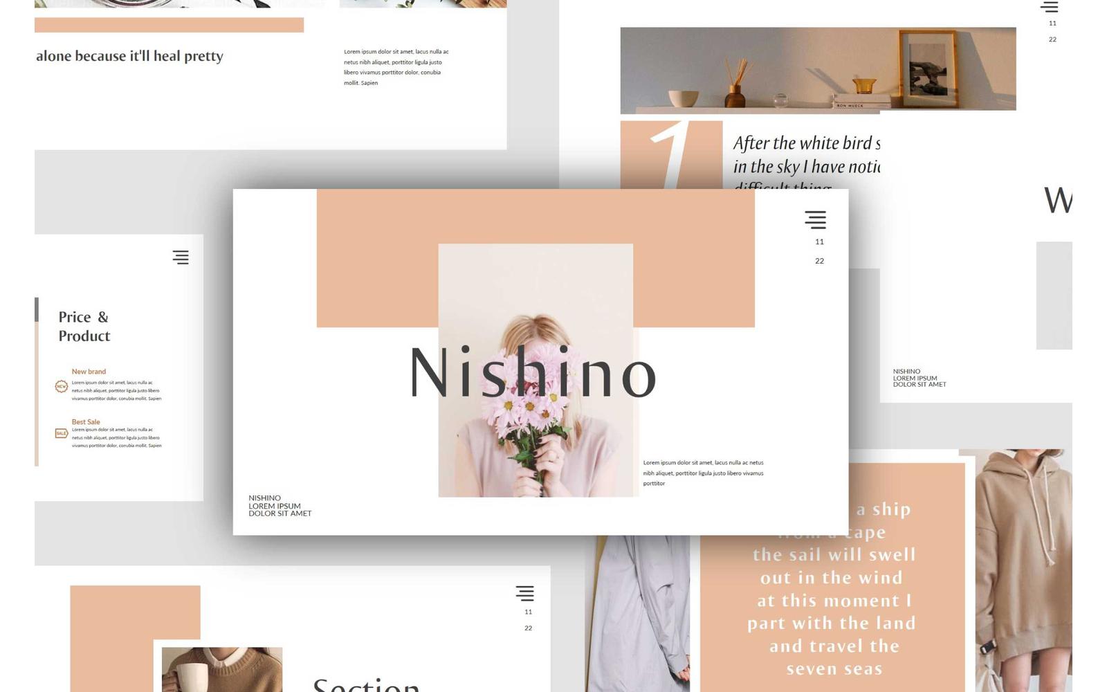 Nishino PowerPoint Presentation Template