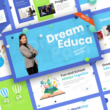 Classroom Colorful PowerPoint Templates 243765