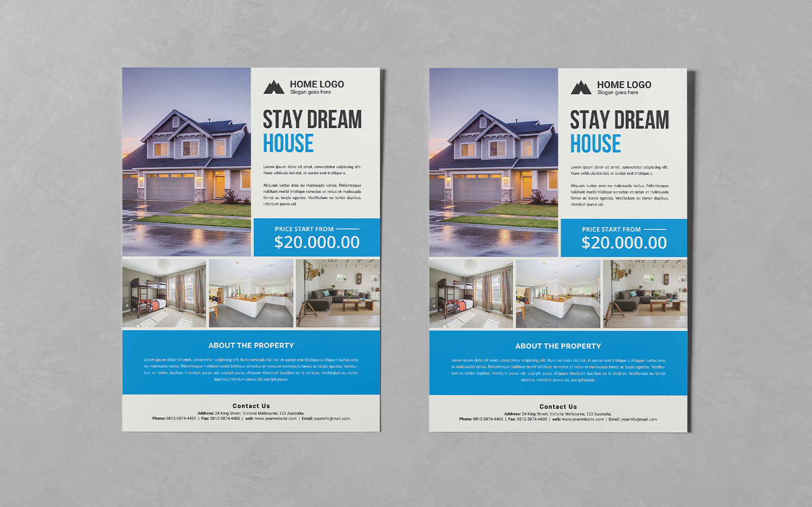 Real Estate Flyer PSD Templates