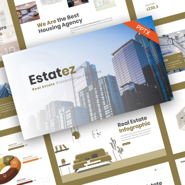 Apartment Architecture PowerPoint Templates 243875