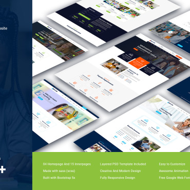 Child Children Responsive Website Templates 244075