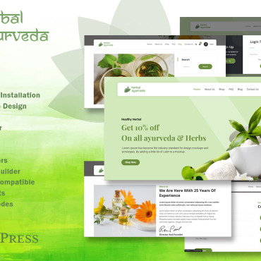 Tea Organic WordPress Themes 244264