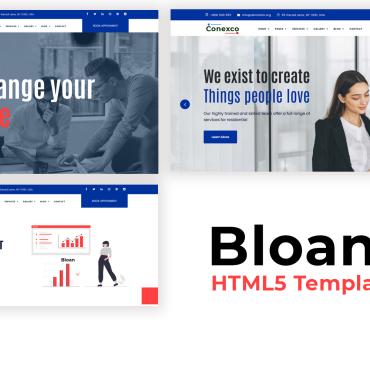 Broker Consulting Website Templates 244265