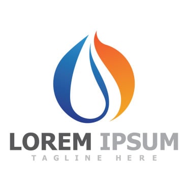 Energy Flame Logo Templates 244516
