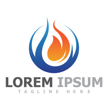 Energy Flame Logo Templates 244519