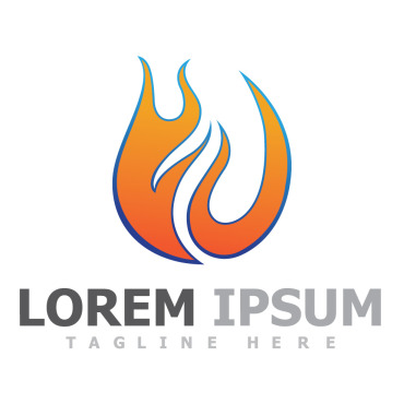 Energy Flame Logo Templates 244520