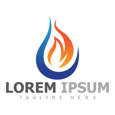 Energy Flame Logo Templates 244521