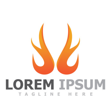Energy Flame Logo Templates 244526