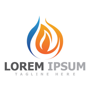 Energy Flame Logo Templates 244527