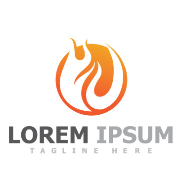Energy Flame Logo Templates 244529