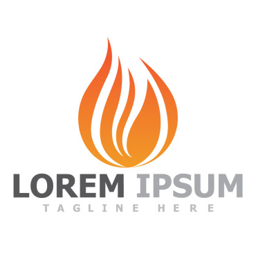 Energy Flame Logo Templates 244536