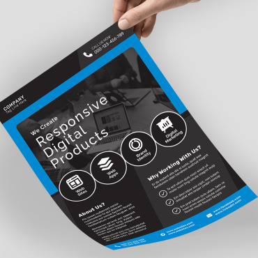 A4 Flyer Corporate Identity 244673