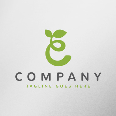 Letterecofarmleafleavesletterletter Elogoletterformnaturalnatureorganicpharmacylettertypespringtemplatetree Logo Templates 244758