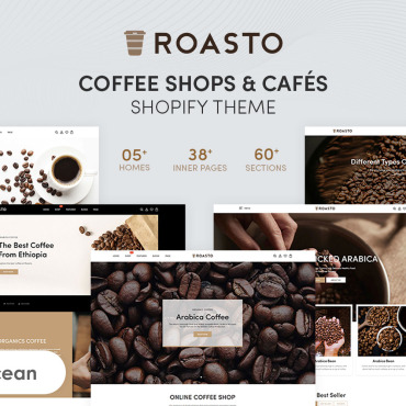 Cafeteria Coffee Shopify Themes 244769