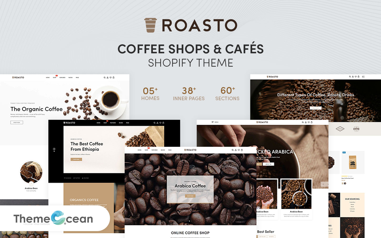 Roasto - Coffee Shops & Cafes Shopify Theme