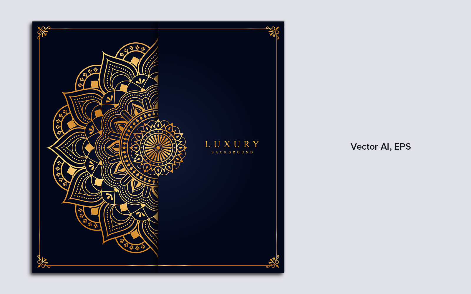 Luxury Mandala Background with Golden Arabesque Pattern Arabic Islamic Style