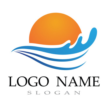 Beach Sea Logo Templates 245004