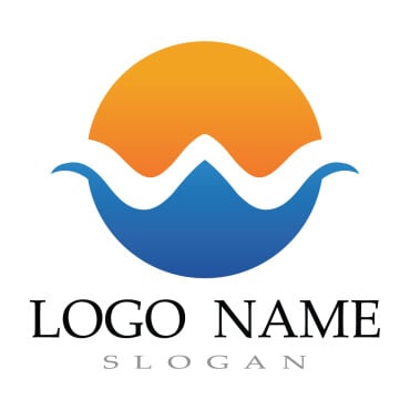 Beach Sea Logo Templates 245007